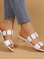 Open Toe Block Heels Sandals - Women Sandals by Trendsi | Available at Handbags Specialist Headquarter