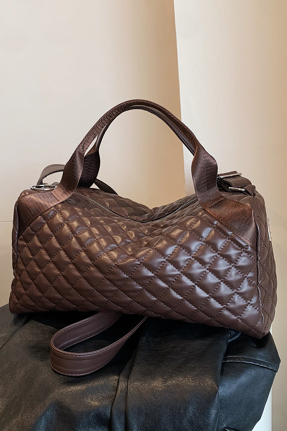 Stylish & Durable Large PU Leather Handbag - Handbags by Trendsi | Available at Handbags Specialist Headquarter