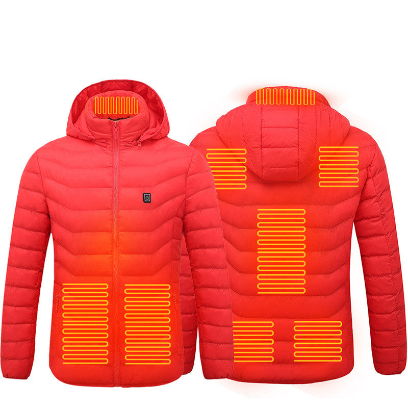 FrostGuard USB Heated Vest - Men's Thermal Zip-Up