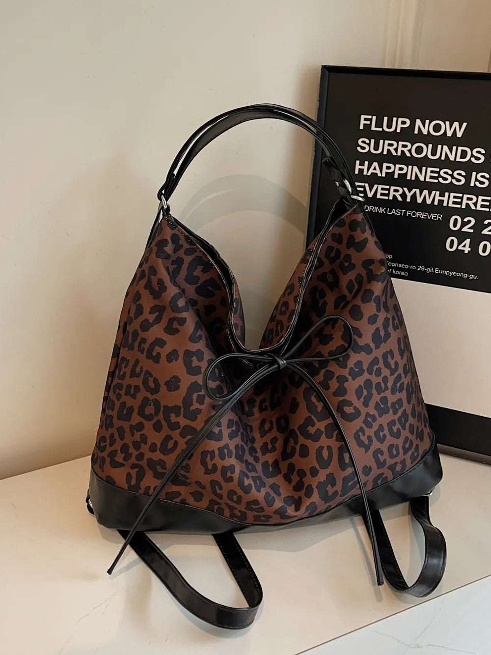Leopard Dual Purpose Crossbody Bag - Crossbody Bag by Trendsi | Available at Handbags Specialist Headquarter