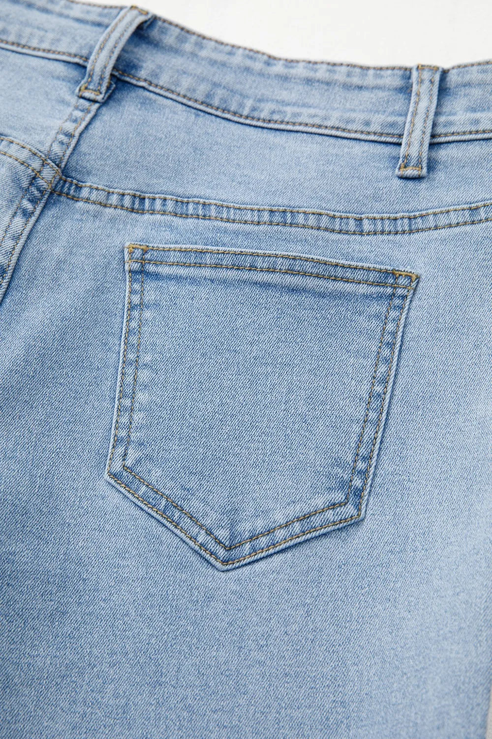 Bowknot Decor Cargo Jeans - Women / Jeans & Denim by Trendsi | Available at Handbags Specialist Headquarter