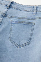 Bowknot Decor Cargo Jeans - Women / Jeans & Denim by Trendsi | Available at Handbags Specialist Headquarter