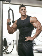 Men's Plus Size Round Neck Tank - Men tank top by Trendsi | Available at Handbags Specialist Headquarter