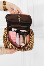 Printed Makeup Bag with Strap - Handbags by Trendsi | Available at Handbags Specialist Headquarter