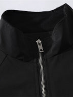 Men's Zip Up Long Sleeve Jacket - Men's jackets by Trendsi | Available at Handbags Specialist Headquarter