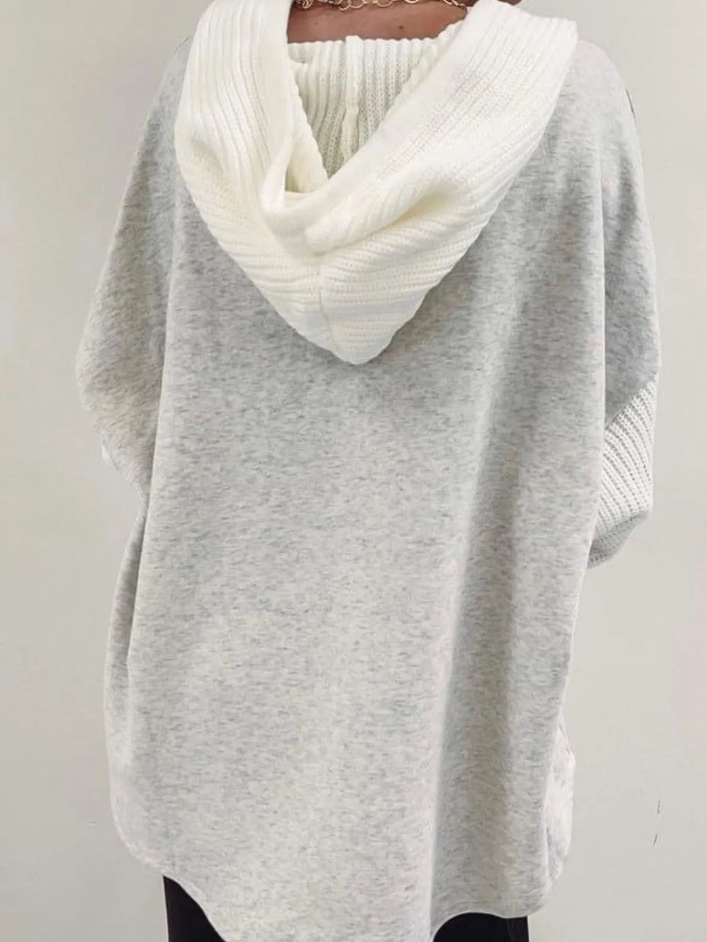 Drawstring Button Front Hoodie - Tops by Trendsi | Available at Handbags Specialist Headquarter