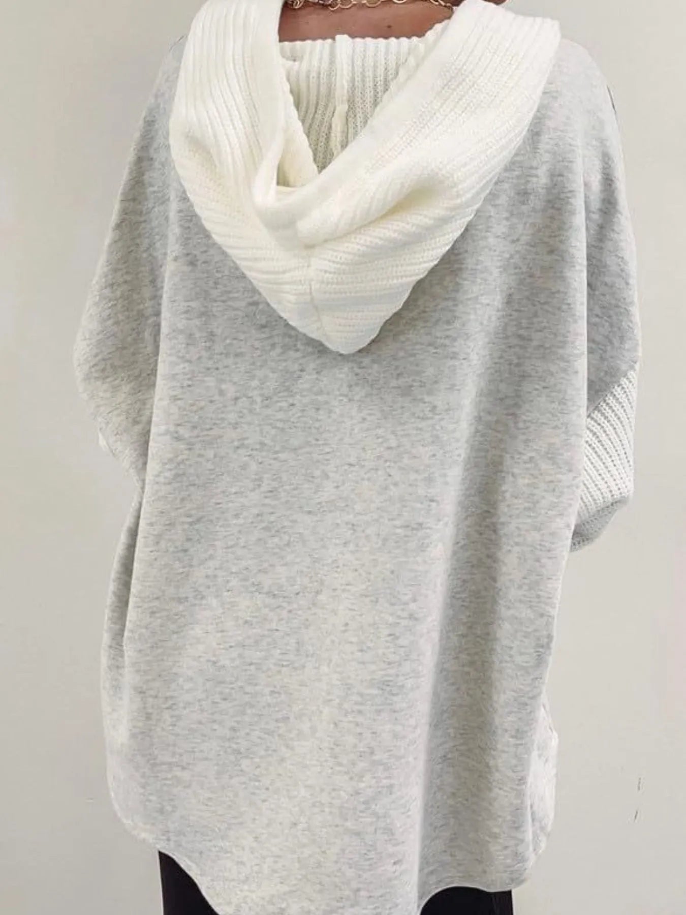 Drawstring Button Front Hoodie - Tops by Trendsi | Available at Handbags Specialist Headquarter