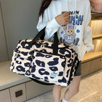 Oxford Cloth Animal Print Travel Bag - travel-bag by Trendsi | Available at Handbags Specialist Headquarter