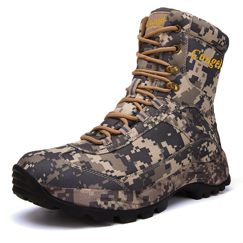 StealthTread Camouflage Outdoor Combat Boots