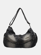 Raw Hem Gradient Crossbody Bag - Handbags by Trendsi | Available at Handbags Specialist Headquarter