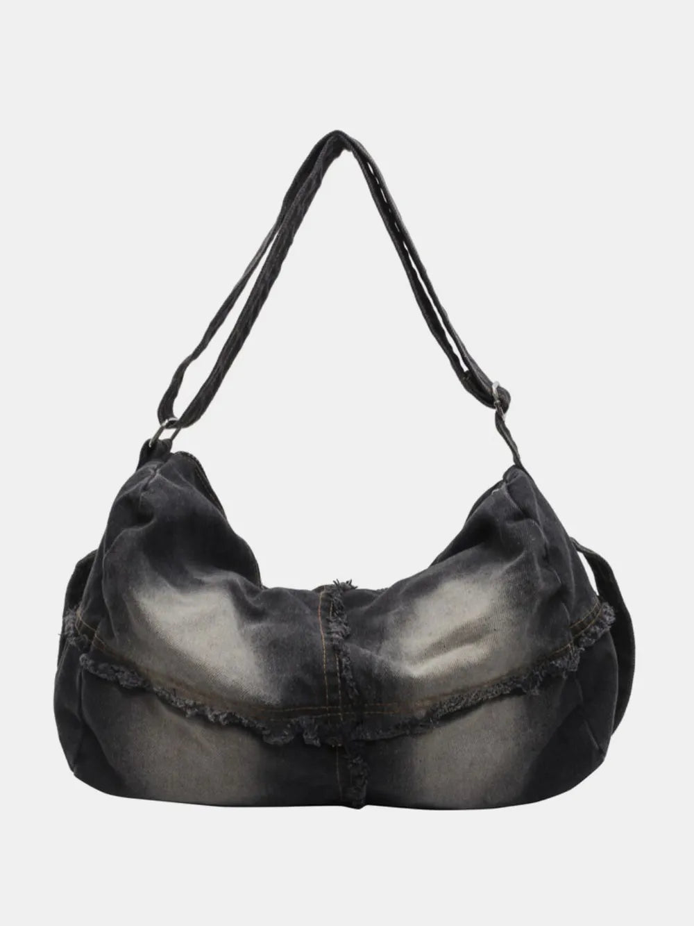 Raw Hem Gradient Crossbody Bag - Handbags by Trendsi | Available at Handbags Specialist Headquarter