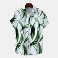 Men's Plus Size Printed Short Sleeve Casual Shirt - Men's Shirts by Trendsi | Available at Handbags Specialist Headquarter