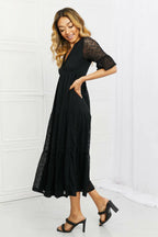 P & Rose Lovely Lace Full Size Tiered Dress - Dresses by Trendsi | Available at Handbags Specialist Headquarter