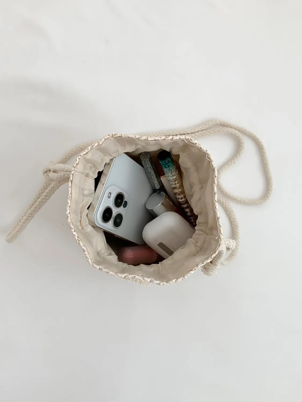 Sunflower Drawstring Bucket Bag - Shoulder Bags by Trendsi | Available at Handbags Specialist Headquarter