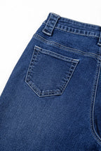 Wide Leg Pocketed High Waist Jeans - Women / Jeans & Denim by Trendsi | Available at Handbags Specialist Headquarter