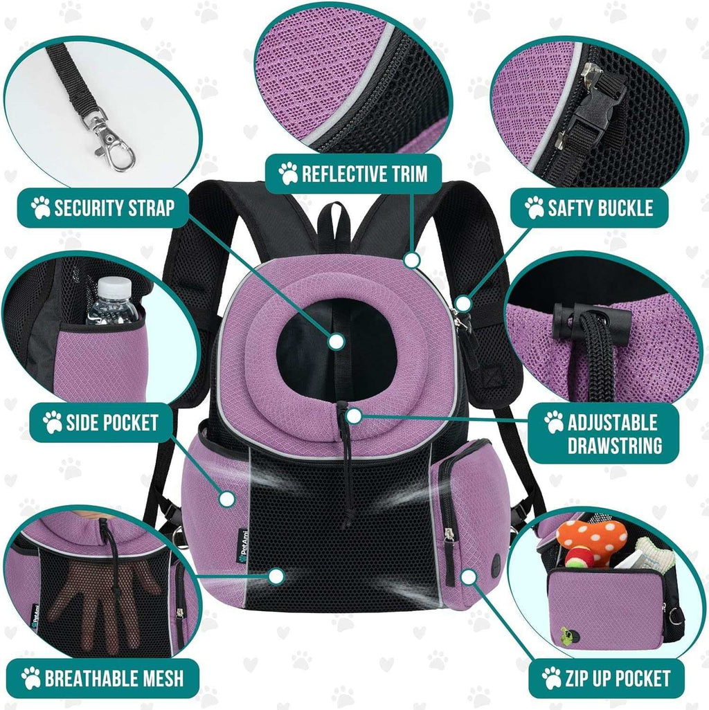 Pawsome Pup Pack: Portable & Breathable Dog Carrier - Backpack Bags by Trendsi | Available at Handbags Specialist Headquarter