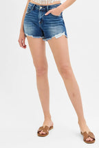 RISEN Low Rise Pikaboo Lining Shorts - Women / Jeans & Denim by Trendsi | Available at Handbags Specialist Headquarter