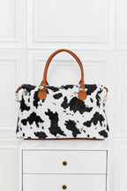 Animal Print Brushed Weekender Bag - Weekender Bag by Trendsi | Available at Handbags Specialist Headquarter