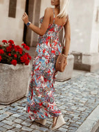 Printed Spaghetti Strap Maxi Dress - Maxi Dress by Trendsi | Available at Handbags Specialist Headquarter