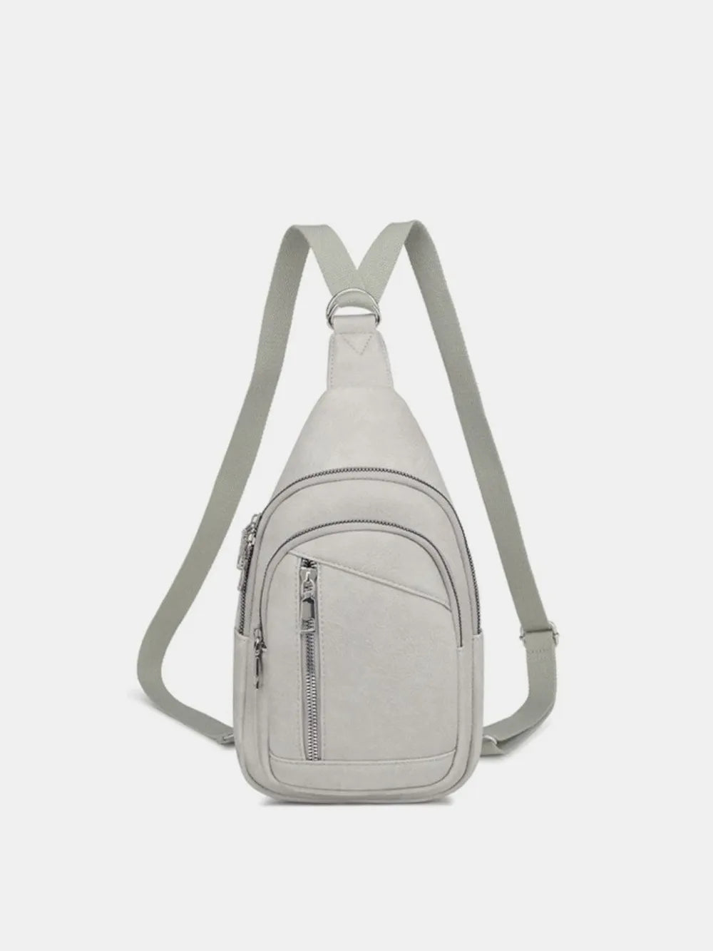 PU Leather Crossbody Bag with Two Detachable Strap - Crossbody Bag by Trendsi | Available at Handbags Specialist Headquarter