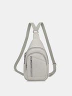 PU Leather Crossbody Bag with Two Detachable Strap - Crossbody Bag by Trendsi | Available at Handbags Specialist Headquarter