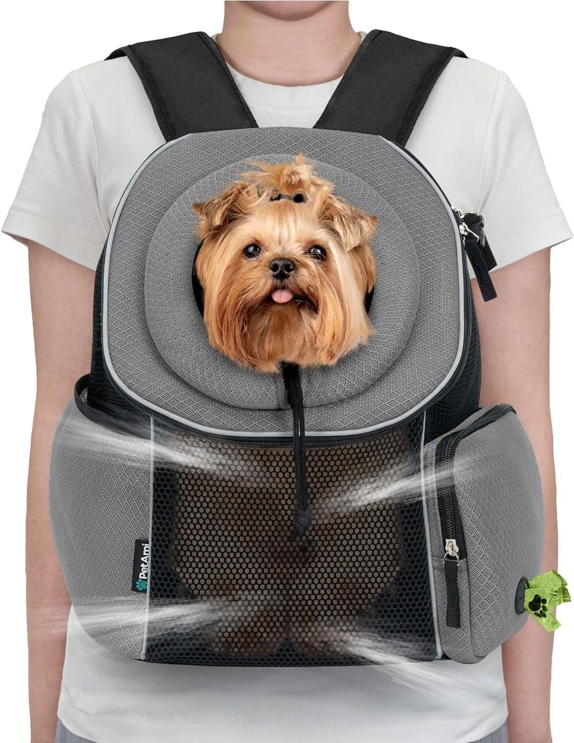 Pawsome Pup Pack: Portable & Breathable Dog Carrier - Backpack Bags by Trendsi | Available at Handbags Specialist Headquarter