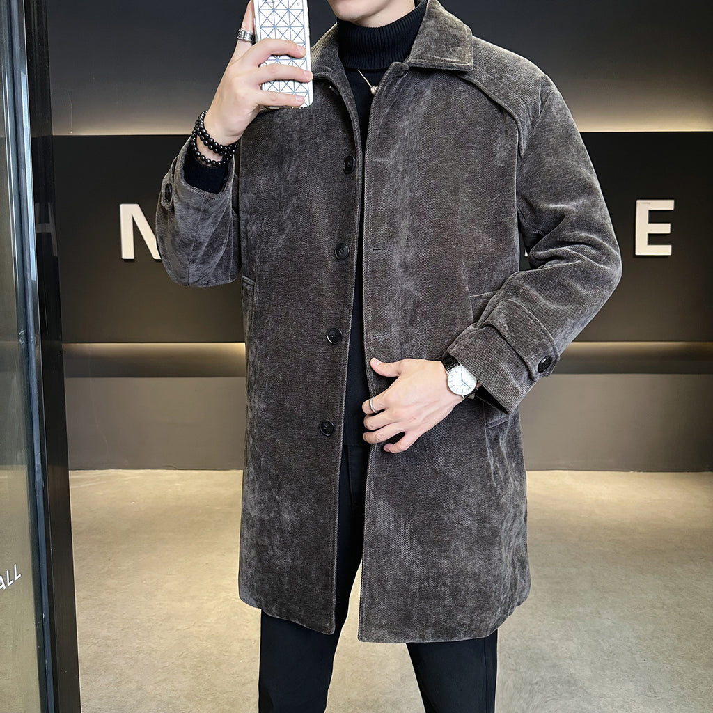 Chenille Cotton Wool Thick Windproof Coat