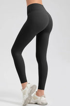 Wide Waistband Sport Leggings - Leggings by Trendsi | Available at Handbags Specialist Headquarter
