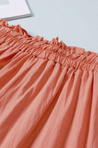 Drawstring Paperbag Waist Wide Leg Pants - Women Pants by Trendsi | Available at Handbags Specialist Headquarter