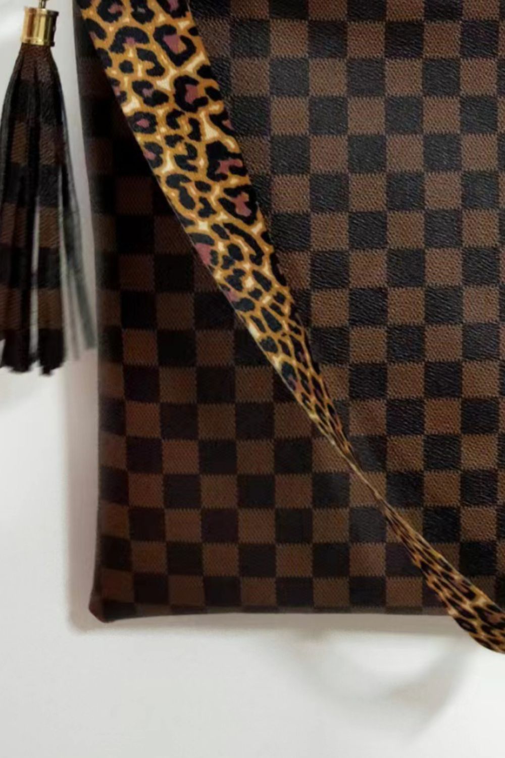 Adored PU Leather Shoulder Bag with Tassel - handbags by Trendsi | Available at Handbags Specialist Headquarter