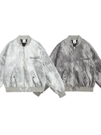 Men's Tie-Dye Zip-Up Bomber Jacket - Men's jackets by Trendsi | Available at Handbags Specialist Headquarter