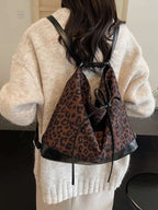 Leopard Dual Purpose Crossbody Bag - Crossbody Bag by Trendsi | Available at Handbags Specialist Headquarter