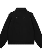 Men's Zip Up Long Sleeve Jacket - Men's jackets by Trendsi | Available at Handbags Specialist Headquarter