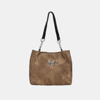 Bow Polyester Medium Tote Bag - Tote Bag by Trendsi | Available at Handbags Specialist Headquarter