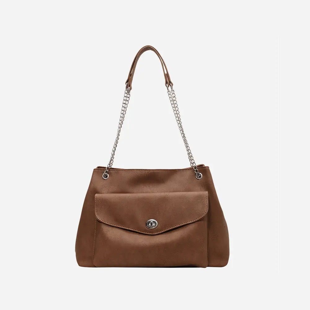 PU Leather Shoulder Bag - handbags by Trendsi | Available at Handbags Specialist Headquarter