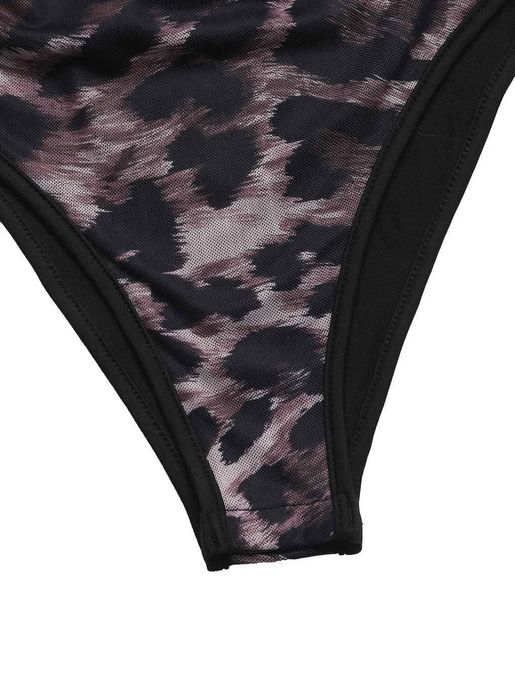 Leopard Print One Shoulder Long Sleeve Bodysuit - Tops by Trendsi | Available at Handbags Specialist Headquarter