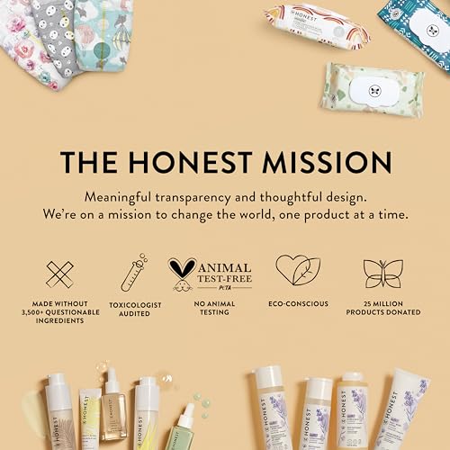 The Honest Company Hypoallergenic Multi-Use Baby Wipes for Sensitive Baby Skin, Pattern Play, 10 Count