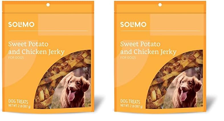 Solimo Sweet Jerky Dog Treats - 2 lbs - Pet Supplies by Handbags Specialist Headquarter | Available at Handbags Specialist Headquarter