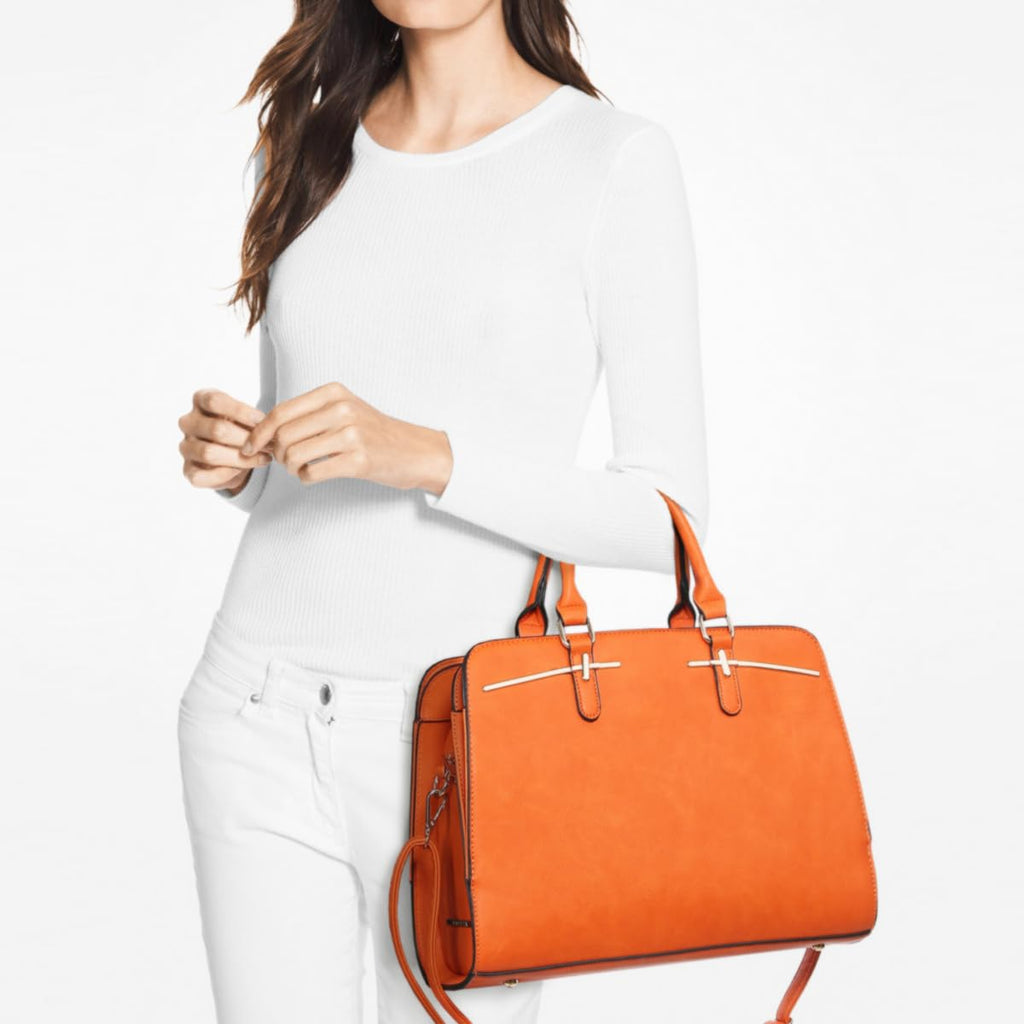 Women’s 2pc Tote & Wallet Handbag Set with 3 Compartments