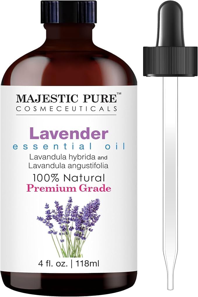 Majestic Pure Lavender Oil with Dropper 4oz - Health Care by Handbags Specialist Headquarter | Available at Handbags Specialist Headquarter