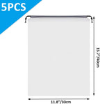 Travel Clear Shoe Bags - 5 Pack Waterproof Storage -  by Handbags Specialist Headquarter | Available at Handbags Specialist Headquarter