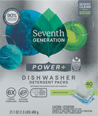 SeventhGen Citrus Sparkle Dishwasher Tabs Duo Pack -  by Handbags Specialist Headquarter | Available at Handbags Specialist Headquarter