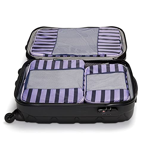 TravelWise Weekender Packing Cube Set - Silver 5-Piece - Luggage Travel Bags by Handbags Specialist Headquarter | Available at Handbags Specialist Headquarter