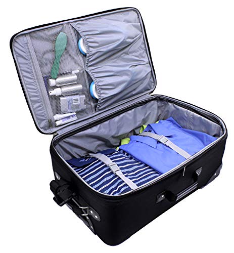 U.S. Traveler New Yorker Expandable Luggage Set -  by Handbags Specialist Headquarter | Available at Handbags Specialist Headquarter