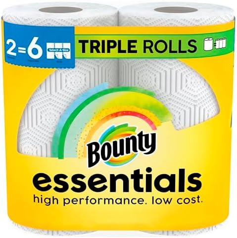 QuickClean Triple White Towels - 6 Roll Equivalent -  by Handbags Specialist Headquarter | Available at Handbags Specialist Headquarter