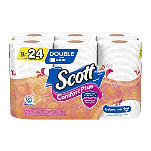 Scott SoftEase: 12 Double Rolls, Septic-Safe Tissue - Toilet Paper by Handbags Specialist Headquarter | Available at Handbags Specialist Headquarter