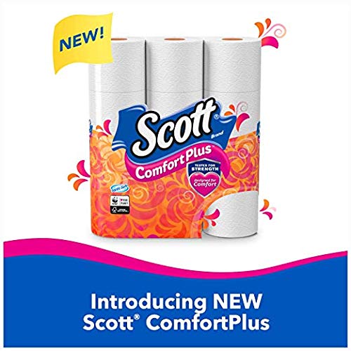 Scott SoftEase: 12 Double Rolls, Septic-Safe Tissue - Toilet Paper by Handbags Specialist Headquarter | Available at Handbags Specialist Headquarter