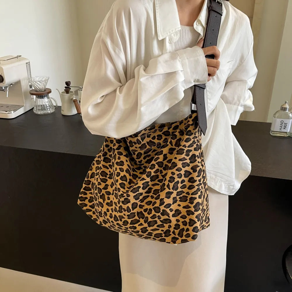 Leopard Adjustable Strap Tote Bag - Tote Bag by Trendsi | Available at Handbags Specialist Headquarter