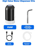 Portable USB Water Dispenser for 3-5 Gallon Bottles