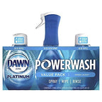 Dawn Powerwash Fresh: 1 Spray + 3 Refill Bundle - Dish Soap Liquid by Handbags Specialist Headquarter | Available at Handbags Specialist Headquarter
